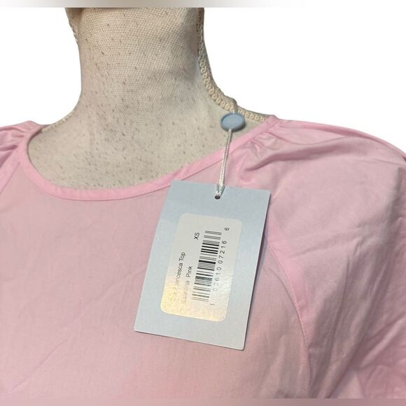 Hill House | NWT | The Francesca Top in Ballerina Pink | Sz XS - Picture 3 of 6
